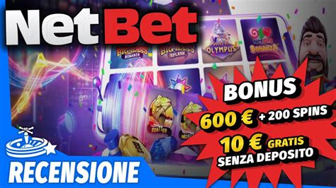 bonus senza deposito netbet - NetBet promoções